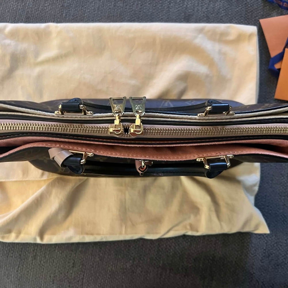 Louis Vuitton Dark Brown Monogram Laptop Bag - Picture 3 of 6